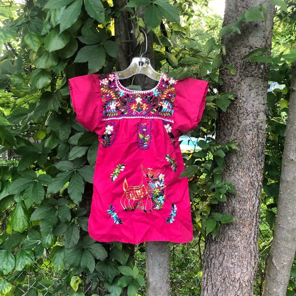 Little girl Mexican dress